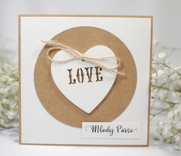 СВАДЕБНАЯ ОТКРЫТКА, ручная работа