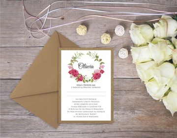 ПРИГЛАШЕНИЕ НА КРЕЩЕНИЕ ПРИГЛАШЕНИЯ с конвертом