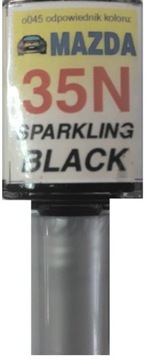 MAZDA 35N SPARKLING BLACK LAKIER ZAPRAWKA DO RYS