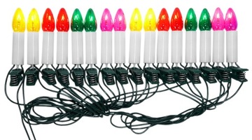 Традиционные огни рождественских свечей 5 Вт.