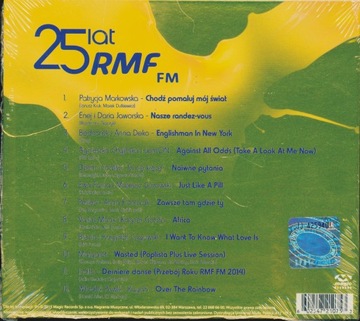 25 ЛЕТ RMF FM - УНИКАЛЬНЫЙ СБОРНИК НА ДЕНЬ РОЖДЕНИЯ, 1 CD