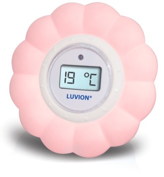 Elektroniczny termometr do kąpieli LUVION 2w1 Pink