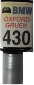 BMW 430 OXFORDGRUEN LAKIER SAMOCHODOWY ZAPRAWKA DO RYS 10 ML ARASYSTEM