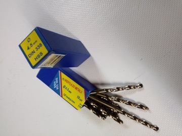 Wiertła wiertło do metalu 4,5 PROLINE w kpl.10szt.