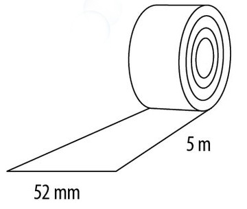 SAMOPRZYLEPNA TAŚMA PODŁOGOWA ELASTYCZNA CEZAR LISTWA SOSNA KASZTANOWA 5m