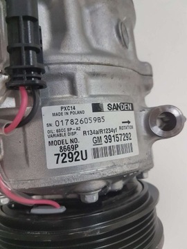 ASTRA K V 1.0T KOMPRESOR KLIMATIZACE 39157292