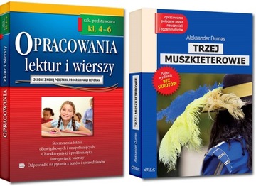 TRZEJ MUSZKIETEROWIE + OPRACOWANIA LEKTUR 4-6