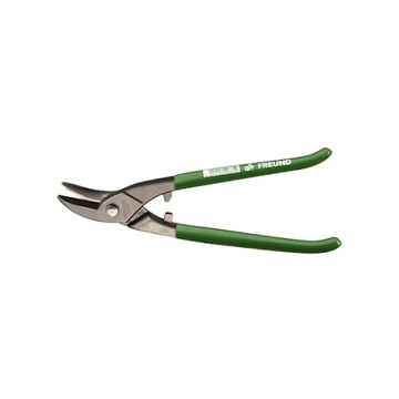 Nożyce figurowe lewe zielone 250mm FREUND 01271250