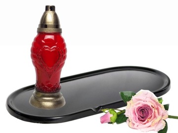 ЧЕРНАЯ надгробная чаша - fi 27