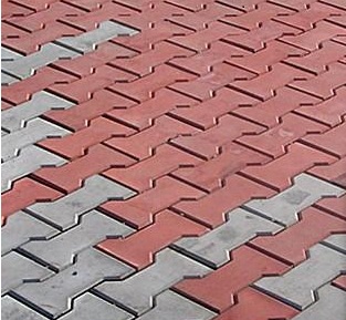 Форма для производства брусчатки SMOOTH BONE 6 булыжников