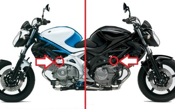 SUZUKI SFV650 GLADIUS 2009- - АВАРИЙНЫЕ НАКЛАДКИ ТВЕРДЫЕ