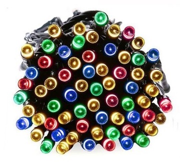 lampki CHOINKOWE LED 300 MULTI 8 prog 18m ZŁĄCZKA