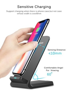 БЕСПРОВОДНОЕ ИНДУКЦИОННОЕ ЗАРЯДНОЕ УСТРОЙСТВО STAND Qi FAST