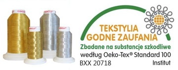 Металлизированные нитки для вышивания, вышивальная машина GUNOLD Лодзь