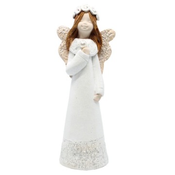 АНГЕЛ КРЕЩЕНИЕ Статуэтка ЖЕМЧУГ СВАРОВСКИ ГРАВИРОВКА