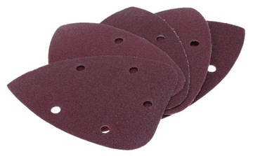ДЕЛЬТА-ШЛИФОВАЛЬНАЯ БУМАГА 98x140 VELCRO SANDER P80 x5