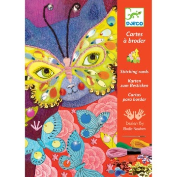 DJECO: АРТ НАБОР с пайетками КАРНАВАЛ 7+ 8669