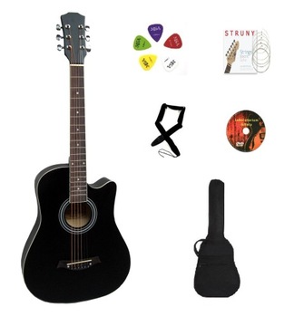 GITARA AKUSTYCZNA 3/4 + AKCESORIA !