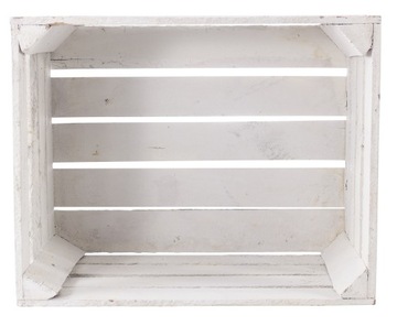 БЕЛАЯ ДЕРЕВЯННАЯ КОРОБКА, беленые винтажные коробки