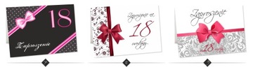 Приглашения на 18, 20, 30 и т.д. МИКС 1