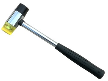 MŁOTEK PLASTIKOWO-GUMOWY OBUCH METALOWA RĄCZKA 320