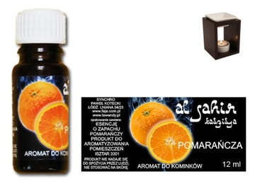 olejek eteryczny Pomarańcza 12 ml pomarańczowy