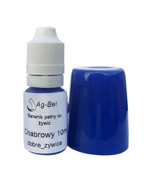 Barwnik do Żywicy epoksydowej Pełny CHABROWY 10 ml