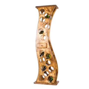 Stojak na wino idealny do salonu PREZENT