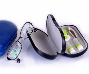 ДВОЙНОЙ ЧЕХОЛ ДЛЯ ОЧКОВ И КОНТАКТНЫХ ЛИНЗ