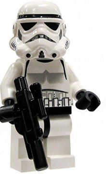 Lego Star Wars Stormtrooper sw0366 +BROŃ- 9489