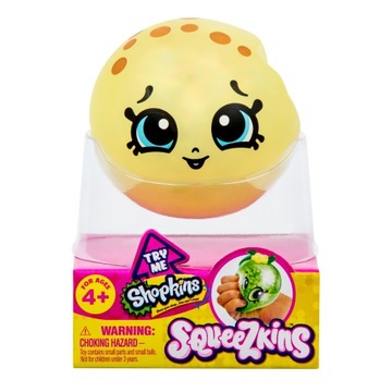 SHOPKINS SQUEEZKINS gniotek niespodziankA COOKIE