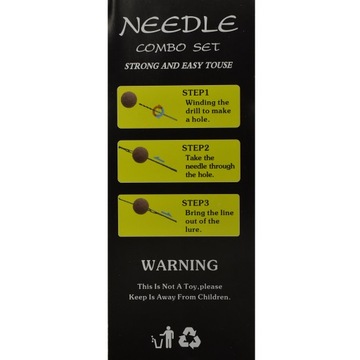 ДРЕЛЬ + Шило, игла для бойла