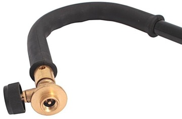 Легкая и удобная газовая горелка для сжигания сорняков.