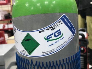 ПОЛНЫЙ баллон Смесь аргона и CO2 8 л MIX НОВЫЕ баллоны