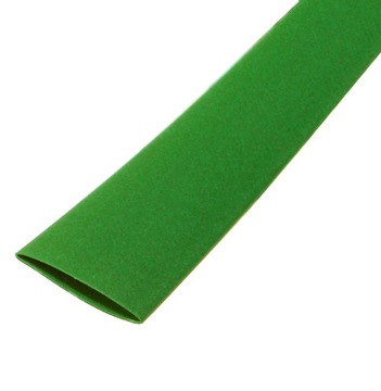 10x ТЕРМОУСАДОЧНАЯ ТРУБКА 9,5 4,8 зеленая