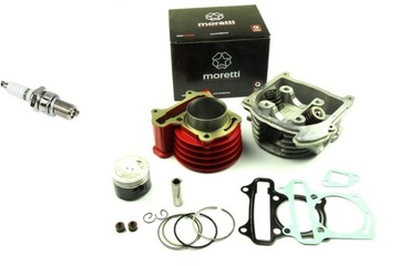 CYLINDER GŁOWICA SKUTER 4T 80 cm MORETTI TUNING
