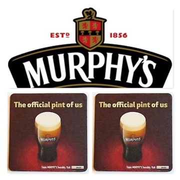 MURPHY'S podstawki podkładki 25szt IRLANDIA nr1