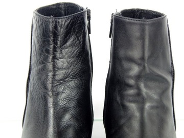 Кожаные туфли r40, длина 25,7 см.