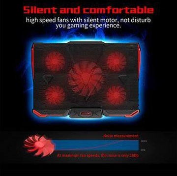 ПОДСТАВКА-ОХЛАЖДАЮЩАЯ ПОДСТАВКА ДЛЯ НОУТБУКА 12–17 ФУТОВ