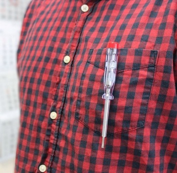 ТЕСТЕР ЭЛЕКТРИЧЕСКОГО НАПРЯЖЕНИЯ ПРОБИРКА 250В 140 ММ