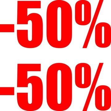 naklejki CYFRY -50% SALE 28cm wyprzedaż litery