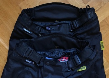 Spodnie na motor ROLEFF tekstylne r.L/XL Windtex