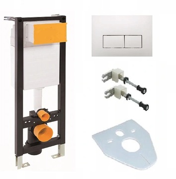 STELAŻ PODTYNKOWY ZESTAW DO WC SUPER SLIM 35 cm