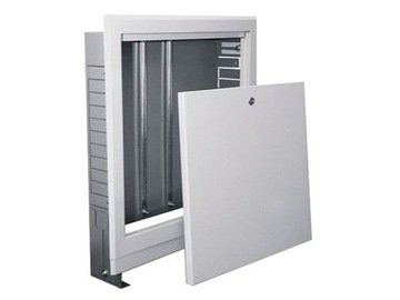 10-КОНТУРНЫЙ РАСПРЕДЕЛИТЕЛЬ СО ШКАФОМ КЛАПАНОВ PEX ALUPEX