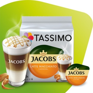 Капсулы Tassimo, смесь чёрного кофе, эспрессо, Morning Cafe, 5 упаковок