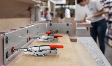 Зажим BESSEY HORIZONTAL с цоколем STC-IHH 35 мм