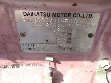 DAIHATSU CUORE VI 6 NAPÍNÁK KLADKA 1.0 12V 03-07