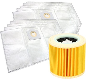 10X мешки фильтр для пылесоса KARCHER WD3 200 MV3