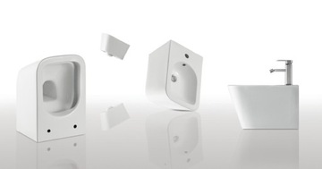 VELDMAN БЕЗОБЕДКА УНИТАЗ + СИДЕНЬЕ ДЛЯ БИДЕ SLIM IMPERIA