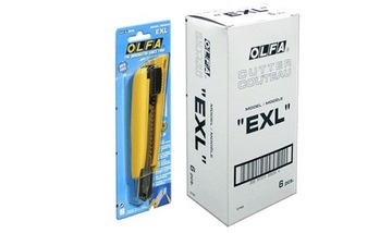 Сегментный нож OLFA EXL 18мм с автоматическим замком